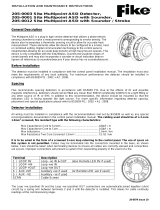 Fike 205-0003 Installation And Maintenance Instructions