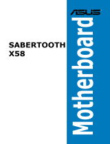 Asus SABERTOOTH X58 User manual