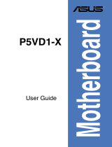 Asus P5VD1-X User manual