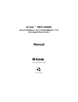 D-Link DES-1048 User manual