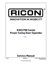 Ricon RDO2700 Series User manual