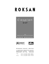 Roksan Audio Caspian DSP User manual
