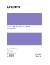 Linksys SPA-1001 Owner's manual