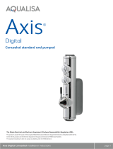 Aqualisa Axis Digital 8125 Installation Instructions Manual