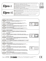 Fadini Elpro X Instructions Manual