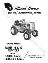 Wheel Horse 1-6253 Owner's manual