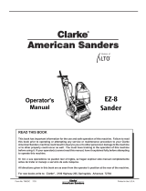 Clarke EZ-8 User manual