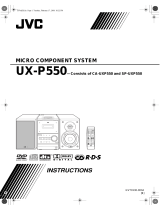 JVC UX-P550 User manual