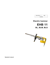 Wacker Neuson EHB 11 BLS User manual