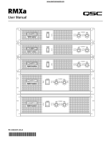 QSC RMX 4050a User manual