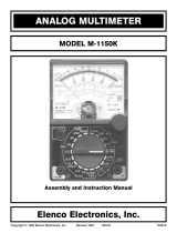 Elenco Electronics M-1150K User manual