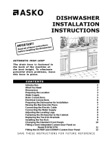 Asko D1996FI Installation Instructions Manual