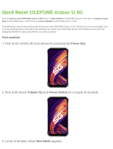 Ulefone Armor 11 5G Hard reset manual
