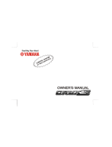 Yamaha Crux S Owner's manual