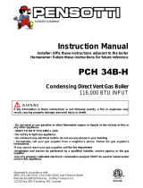 Pensotti PCH 34B-H User manual