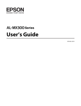 Epson WORKFORCE AL-MX300 Owner's manual