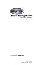 Silva Multi-Navigator Owner's manual