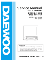 Daewoo VCR MECHANISM UNIT User manual