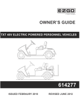 E-Z-GO Shuttle 22 TXT - Electric Owner's manual