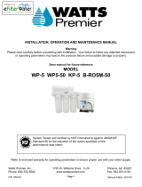 Premier WP-5 User manual