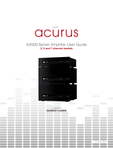 Acurus A2002 User manual