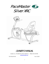 Aerobics PaceMaster Silver XRC Owner's manual