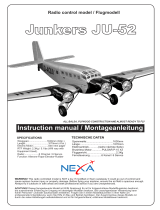 NEVA Junkers Ju 52 User manual