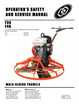 MBW F36 Owner's manual