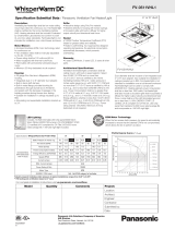 Panasonic FV-0511VHL1 Dimensions Guide