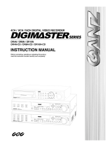 Ganz Digimaster DR4N-CD User manual