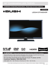 Bush LED24127FHDDVDP User manual