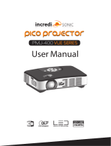 Incredi Sonic PMJ-400 VUE Series User manual