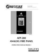 Notifier AFP-200 User manual