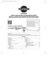 Toyotomi Laser 730 and 730AT Type A Owner's manual