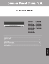 Saunier Duval SDC 075 M2 Installation guide