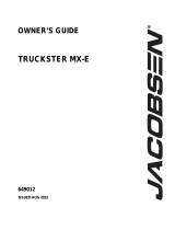 Jacobsen 648603G01 Owner's manual