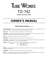 Tube Works TD-742 Owner's manual