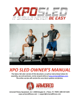 Armored Fitness Equipment XPO SLED Owner's manual