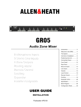 ALLEN & HEATH GR05 User manual