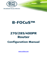 Eci Telecom B-FOCuS 312 Specification