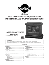 Toyostove Laser 56 Installation And Operation Instructions Manual