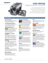 Sony CCD-TRV128 User manual