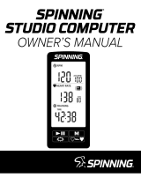 Spinning STUDIO COMPUTER Owner's manual