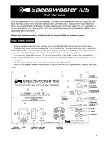 RSL Speedwoofer 10S Quick start guide