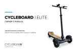 Cycleboard Elite Owner's manual