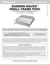 Polygroup Summer Waves Maintenance Kit Owner's manual