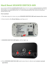 Huawei E5573CS-609 User manual