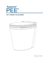 Separett PEE Series User & Installation Manual
