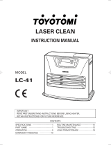 Toyotomi Laser Clean LC-41 User manual
