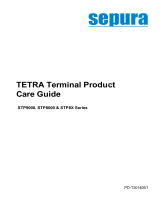Sepura STP8000 Series Product Care Manual